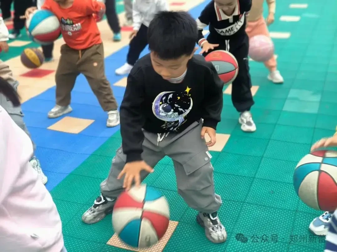 少儿篮球趣味训练